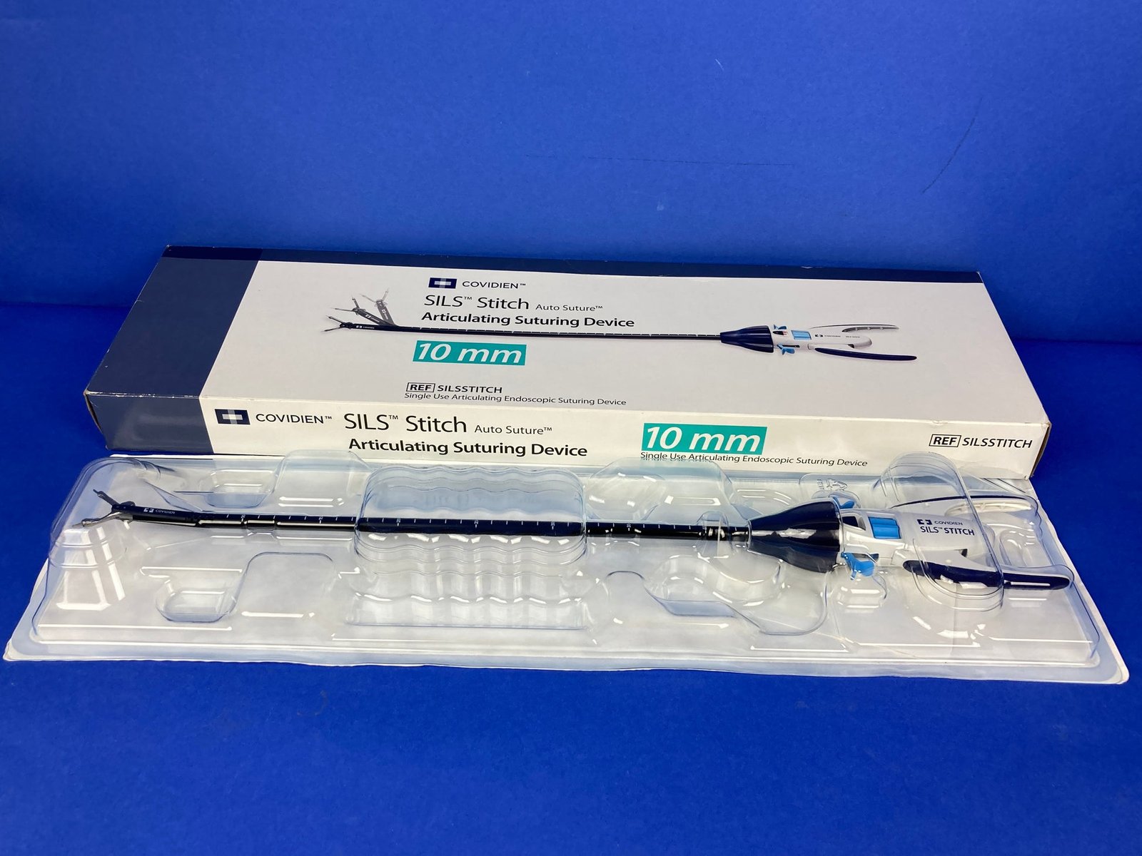 Covidien SILS Stitch Auto Suture Articulating Suturing Device SILSSTITCH 10mm